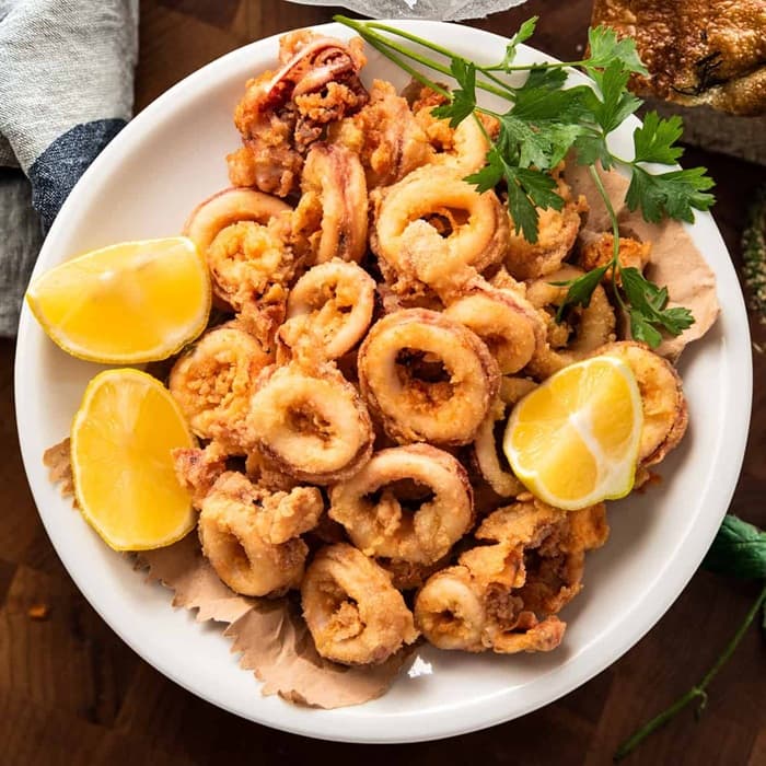 Gefrituurde Calamares